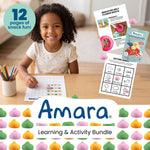 Amara Smoothie Melts - Beets n' Berries- Organic Baby Snacks w/ Fruits & Veggies - Plant Based Yogurt Melts - Healthy Toddler Snack - Activity Book Included - Enjoy From 10+ Mos - 6 Resealable Bags