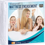 Utopia Bedding Zippered Mattress Encasement Queen, 100% Waterproof Bed Bug and Dust Mite Proof Mattress Protector, Absorbent Six-Sided Mattress Cover