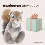 Bearington Lil' Peanut The Squirrel Stuffed Animal, 7 Inch Realistic Stuffed Animal