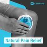 ICEWRAPS Reusable Multipurpose Gel Ice Packs in 4 Sizes - Hot Cold Pack for Kids Injuries, First Aid, Sport Injuries, Breastfeeding, Wisdom Teeth, Muscle and Joint Pain Relief - 7 Pack