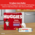 Huggies Natural Care Refreshing Baby Wipes, Hypoallergenic, Scented, 6 Flip-Top Packs (288 Wipes Total)