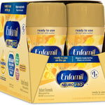 Enfamil NeuroPro Baby Formula, MFGM* 5-Year Benefit, Expert-Recommended Brain-Building Omega-3 DHA, Exclusive Immune Supporting HuMO6 Blend, Ready-to-Feed Infant Formula, Liquid, 8 Fl Oz, 24 Bottles