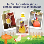 Dress Up America Baby Rooster Costume - Infant Halloween Chicken Costume For Girls And Boys