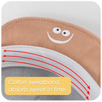 Peecabe Baby Baseball Cap Toddler Infant Boys Girls Sun Hat Breathable Cute Hats for Spring Summer 6M-3T (US, Age, 3 Months, 12 Months, Cartoon Dark Gary)