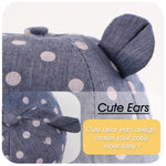 Peecabe Baby Baseball Cap Toddler Infant Boys Girls Sun Hat Breathable Cute Hats for Spring Summer 6M-3T (US, Age, 6 Months, 24 Months, Navy Cloth Fabric)