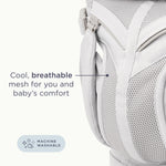 Ergobaby Omni Classic Baby Carrier Newborn to Toddler - Breathable Baby Carriers for Summer - All-Position Carrier with Lumbar Support (7-45 Pounds), Mesh, Oxford Blue