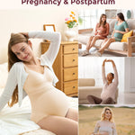 Momcozy Women's Maternity High Waist Underwear Pregnancy Soft Seamless Maternity Underwear Over Bump 3 Pack