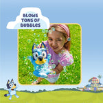 BLUEY NO Spill Musical Bubble Machine | Bubble Toy for Baby, Toddlers and Kids | Amazon Toys Exclusive with 16 oz of Extra Bubble Solution (Bubble Solution Bottle Colors Will Vary)