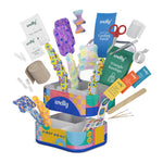 Welly Comprehensive First Aid Kit - FSA Eligible - Adhesive Bandages, Tape and Non-Stick Pads, Butterfly Strips, Cleansing Wipes, Ointments, Gauze, and More - 240 Pieces
