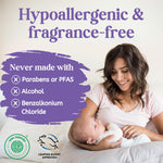 Doctor Butler's Organic Baby Wipes - Hypoallergenic & Unscented Baby Wipes, Safe for Baby Sensitive Skin Care, Made with Chamomile & Essential Oils (1pk – 60 Wipes)