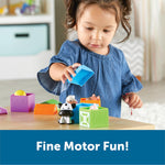 Learning Resources Peekaboo Learning Farm - 10 Pieces, Ages 18+ Months Toddler Learning Toys, Counting and Sorting Toys, Farm Animals Toys