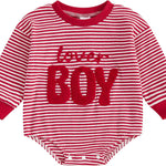 MERSARIPHY Baby Christmas Clothes Baby Boy Girl Sweatshirt Romper Santa Baby Romper Tops Fall Winter Outfits
