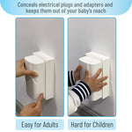 Bates Baby Safety Outlet Cover Box - Plug Covers for Electrical Outlets, Child Proof Outlet Cover, Socket Covers for Outlets