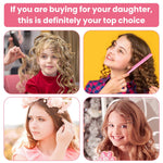 mini bobby pins,50 Count 1.38 inch Metal Hair Clips for Children,Girls and Women,Suitable for All Hair Types (Brown-01)
