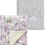 CREVENT 30''X40'' Cute Cozy Fluffy Warm Baby Blanket for Boys Infants Toddlers' Bedding Crib Cot Stroller, Baby Shower Birthday Newborn's Gift - Grey Cloud