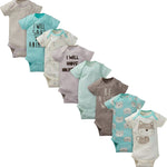 Gerber Baby 8-Pack Short Sleeve Onesie Bodysuits