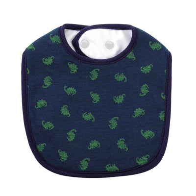 Hakochia Waterproof Baby Bib Super Soft and Absorbent Cotton S 4-Layer Unisex Baby Bandana Bibs With Adjustable Snaps for Boys GirlsFeeding, Teething, Drooling,3-36 Months 10 Pack