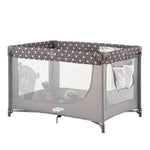 Pamo Babe Travel Foldable Portable Bassinet Baby Infant Comfortable Play Yard Crib Cot with Soft Mattress Breathable Mesh Walls, and Carry Bag Blue