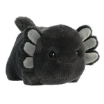 Aurora® Adorable Spudsters™ Stuffed Animal - Round Shape Makes for Comforting Cuddles - Perfect for Kids All Ages and Animal Loving Adults - Black 10 Inches