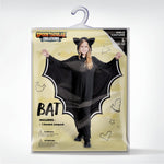 Spooktacular Creations Halloween Kid Bat Costume Glow in the Dark, Bat Wings Costume, Black Jumpsuit for Boy, Girls Halloween Dress Up-M