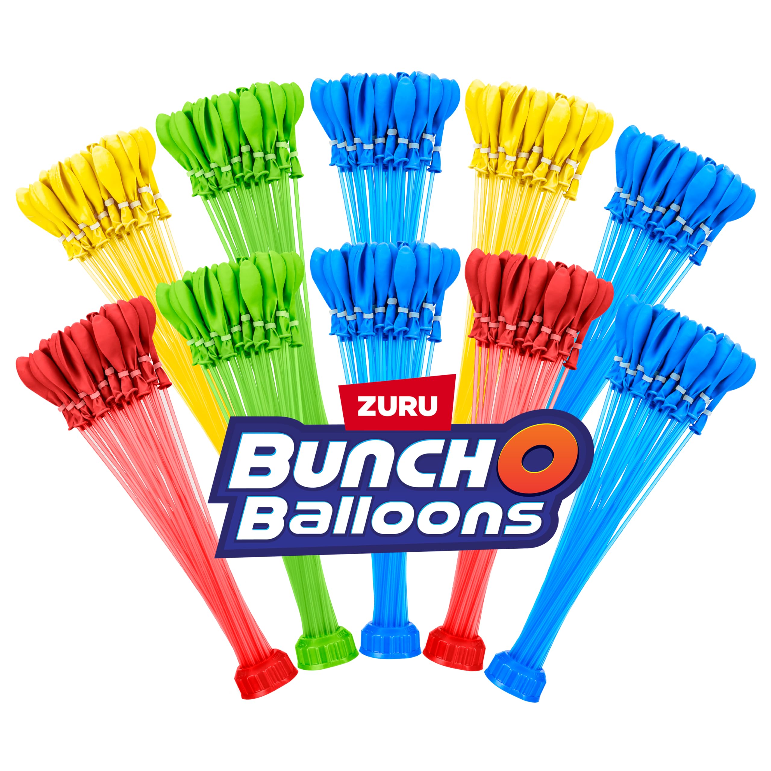 Original Bunch O Balloons Tropical Party 330+ Rapid-Filling Self-Sealing Water Balloons (Amazon Exclusive 10 count, pack of 1) by ZURU Water Balloon for the Whole Family, Kids, Teens and Adults