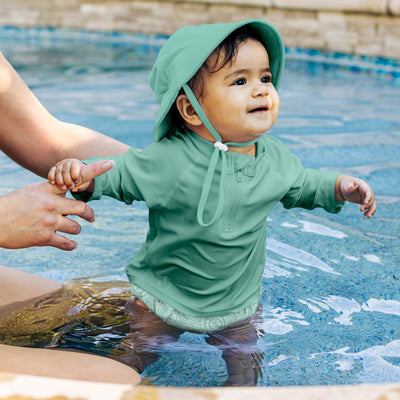 green sprouts Eco Pull-Up Swim Diaper - Mint Sand Dollar - 24mo