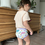 MooMoo Baby Training Underwear 10 Packs Absorbent Toddler Potty Training Pants for Girls Cotton 3T