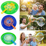 Roberly 28 Pcs Big Bubble Wands Set Bulk for Kids Summer Outdoor Activities Party Favors Gifts Birthday Games, Giant Bubbles Making Toys with Tray