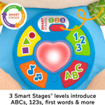 Fisher-Price Baby Toy Laugh & Learn Smart Stages Puppy Musical Plush with Lights & Learning Songs for Infants Ages 6+ Months