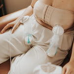 Dr. Brown's Breast Milk Collection Bottles with Storage Caps, Breast Pumps Compatible, Collect, Store, and Keep Milk Fresh, BPA Free – 4-Pack