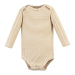 Hudson Baby Unisex Baby Cotton Long-Sleeve Bodysuits, Teddy Bears 5-Pack, 3-6 Months