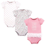 Hudson Baby Unisex Baby Cotton Bodysuits, Tiny Little Love Tutu, 12-18 Months