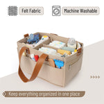 Mr. Pen- Baby Diaper Caddy Organizer, Leather Strap, Baby Organizer, Car Diaper Caddy, Baby Caddy Organizer, Portable Diaper Caddy, Diaper Organizer for Changing Table, Baby Organizer for Nursery