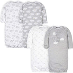 Gerber Baby Boy and Girls 4-Pack Sleeper Gown