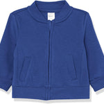 Hanes, Zippin Soft 4-way Stretch Fleece Zip Up Sweatshirt Jacket, Babies and Toddlers