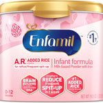 Enfamil A.R. Baby Formula, Added Rice Starch Formula to Reduce Reflux & Spit-Up, DHA for Brain Development, Probiotics to Support Digestive & Immune Health, Baby Milk, 19.5 Oz
