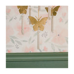 Crane Baby Butterfly Nursery Décor for Boys and Girls, Ceiling Hanging, 6" x 6" X 36"