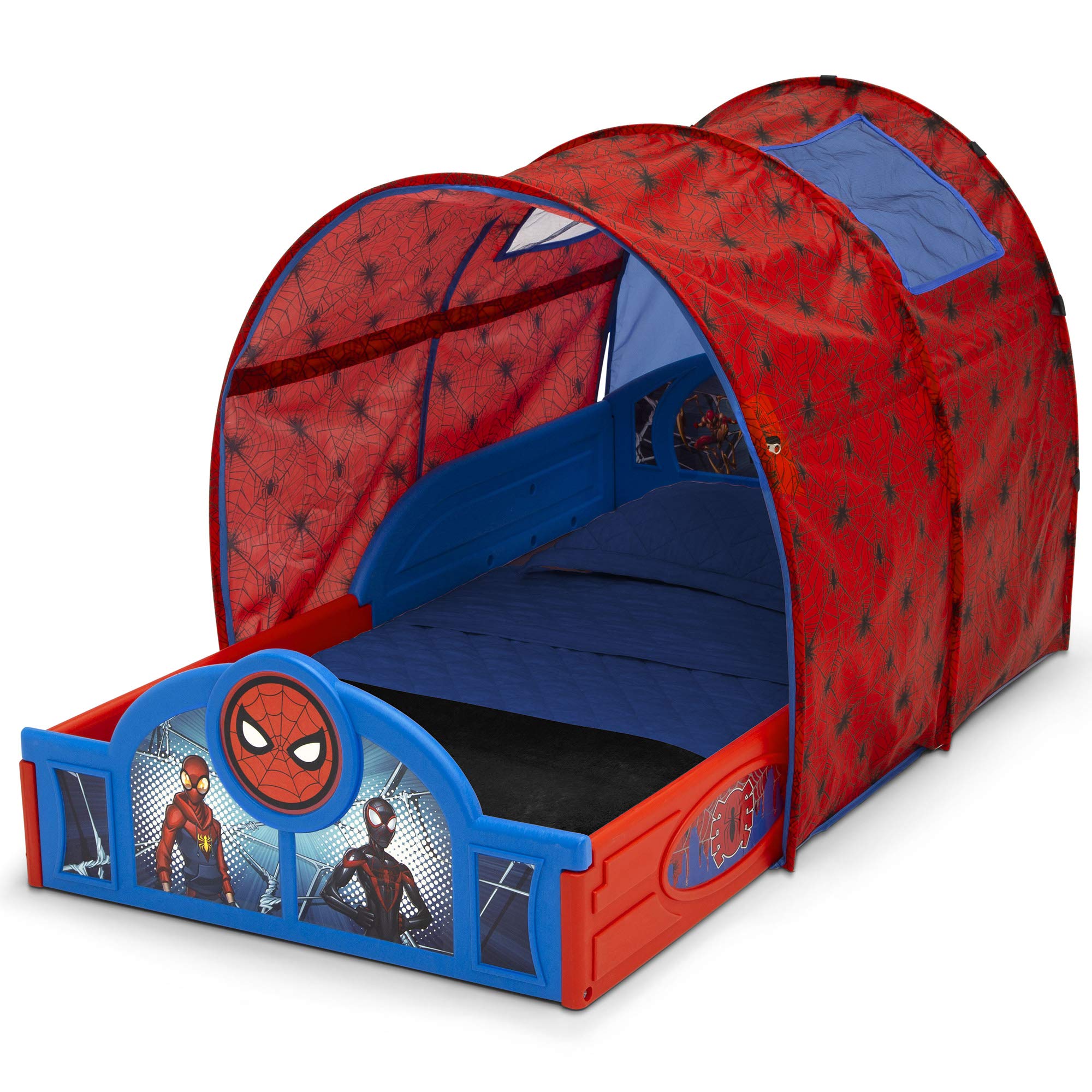 Marvel Spider Man Sleep and Play Toddler Bed - Toddler Beds - Delta ...