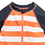 Gerber Toddler Boys' Rashguard, Stripe, 4T