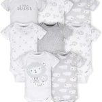Gerber Baby 8-Pack Short Sleeve Onesie Bodysuits