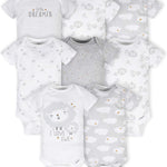 Gerber Baby 8-Pack Short Sleeve Onesie Bodysuits