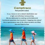 Camptrace Toddler Kids Sun Hats with Neck Flap UPF 50+ UV Protection Wide Rigid Brim Boys Girls Beach Swim Sunhat