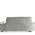 My Brest Friend Super Deluxe Nursing Pillow - Enhanced Comfort & Ergonomic Breastfeeding Pillow for Ultimate Support For Mom & Baby - Adjustable and with Handy Side Pocket, Platinum