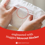 Huggies Size 1 Diapers, Skin Essentials Baby Diapers, Size 1 (8-14 lbs), 84 Count, Packaging May Vary