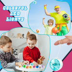 20 Pack LED Light Up Yo Yo Plastic Yoyo Glow in the Dark Yoyo Toys for Kids Party Favors Birthday Gifts Classroom Prizes Carnival Bulk Toys, 10 Colors