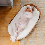 Copper Pearl Large Premium Knit Baby Swaddle Receiving Blanket Enchanted Friends