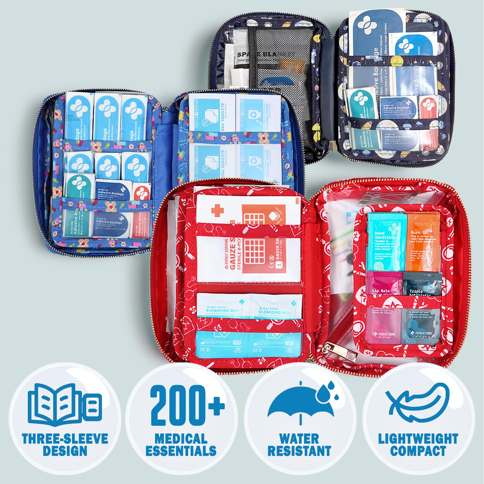 EVERLIT Care Rescue Pack | Family-Friendly First Aid - First Aid Kits ...