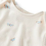 little planet by carter's Girl 2-piece Pants Set made with Organic Cotton, Butterfly, 12M