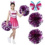 Spooktacular Creations Halloween Girl Cheerleader Outfit, Pink Zombies Cheerleader Costume for Girls Set for Halloween Dress-Up, High School Themed Party (Small, 5-7 yrs)