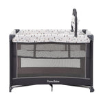 Pamo Babe Portable Playard,Sturdy Play Yard with Padded Mat and Toy bar with Soft Toys